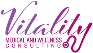 Vitality Medical and Wellness Consulting Logo